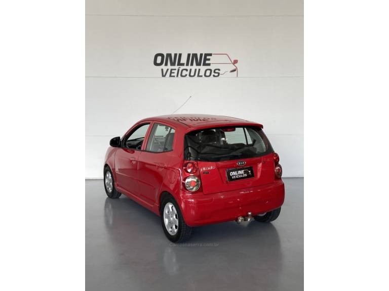KIA MOTORS - PICANTO - 2008/2008 - Vermelha - R$ 19.900,00