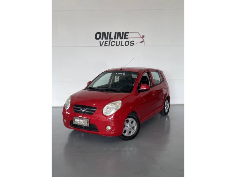 KIA MOTORS - PICANTO - 2008/2008 - Vermelha - R$ 19.900,00