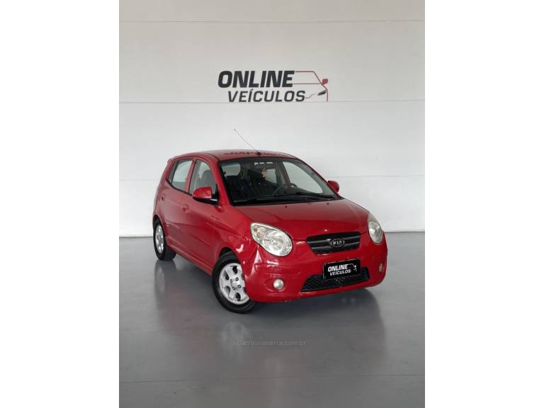 KIA MOTORS - PICANTO - 2008/2008 - Vermelha - R$ 19.900,00