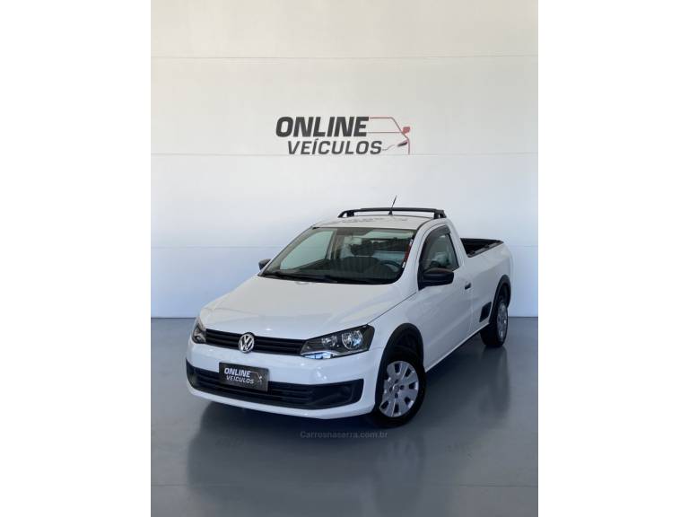 VOLKSWAGEN - SAVEIRO - 2014/2015 - Branca - R$ 49.000,00