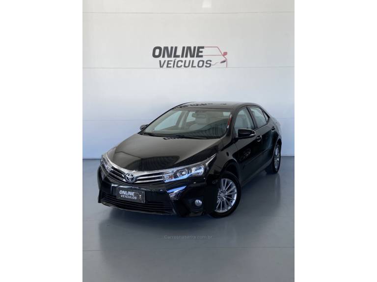TOYOTA - COROLLA - 2017/2017 - Preta - R$ 91.900,00