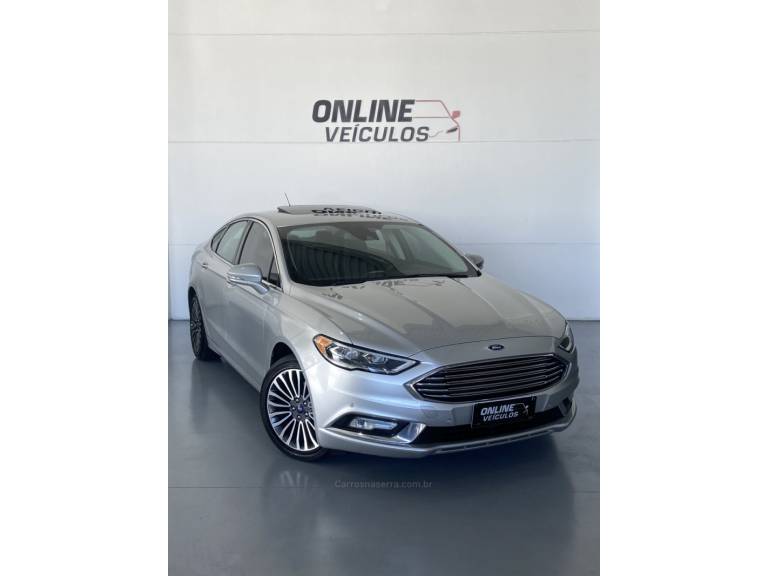 FORD - FUSION - 2016/2017 - Prata - R$ 104.900,00